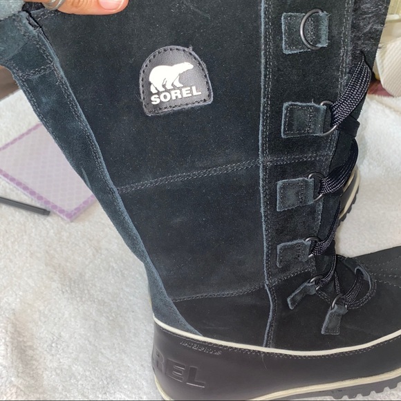 Sorel Tívoli High II Black Waterproof Boots - Picture 9 of 13
